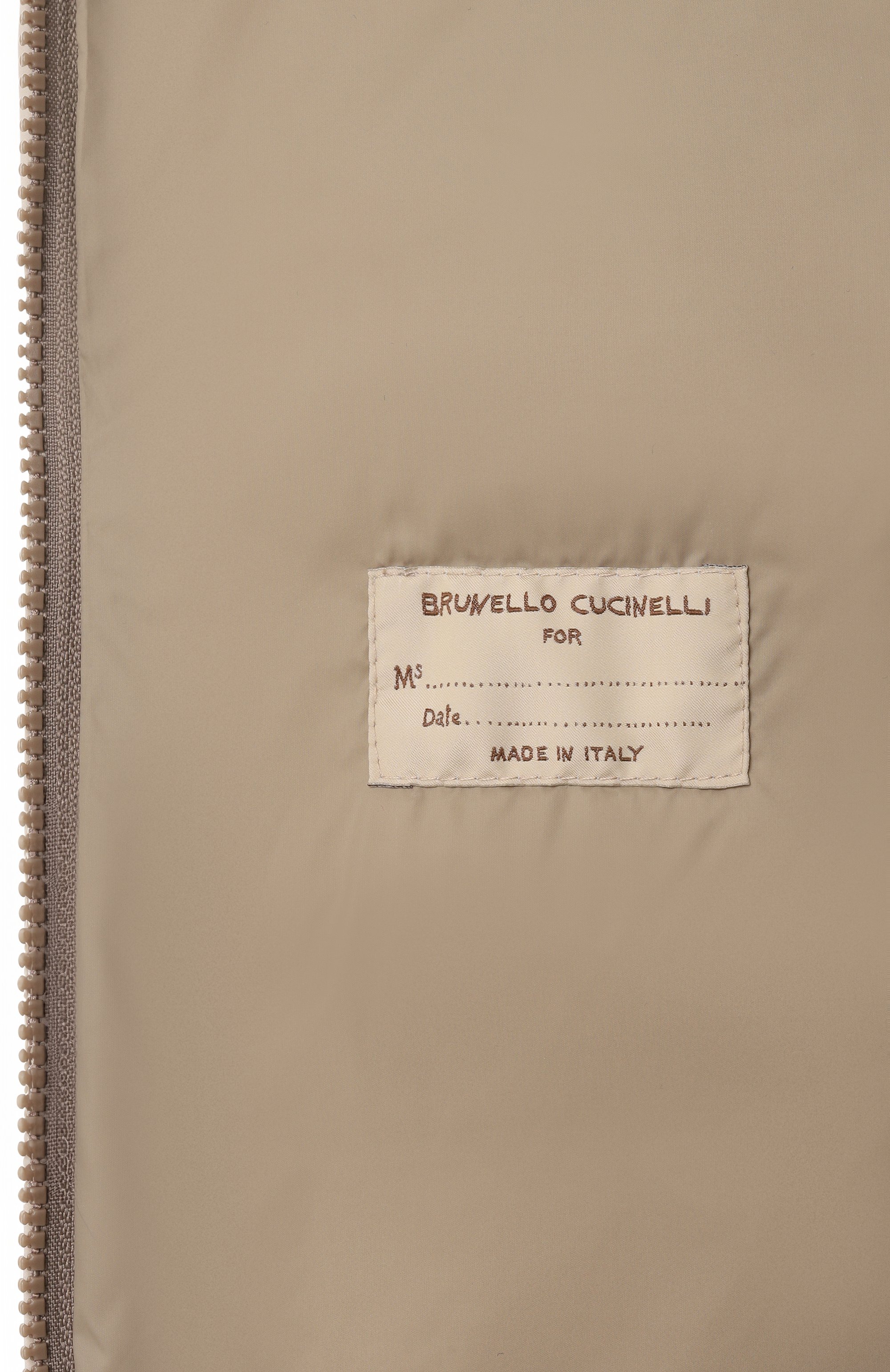 Пуховый жилет BRUNELLO CUCINELLI, арт. ML1597770, фото 7
