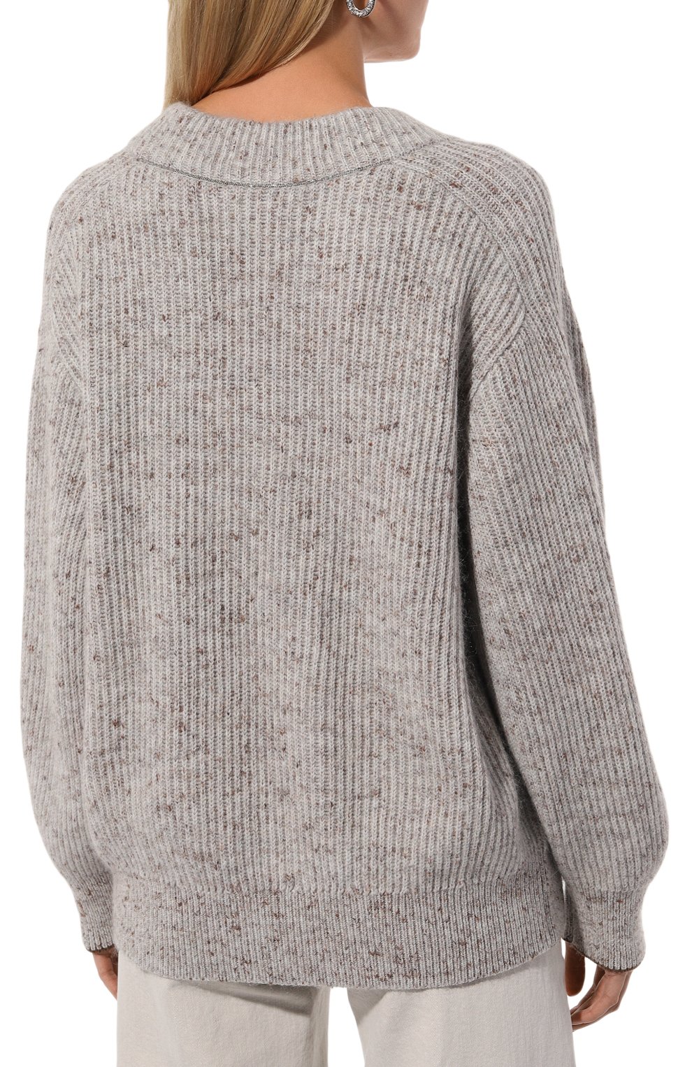 Шерстяной свитер BRUNELLO CUCINELLI, арт. M0L591102P, фото 4