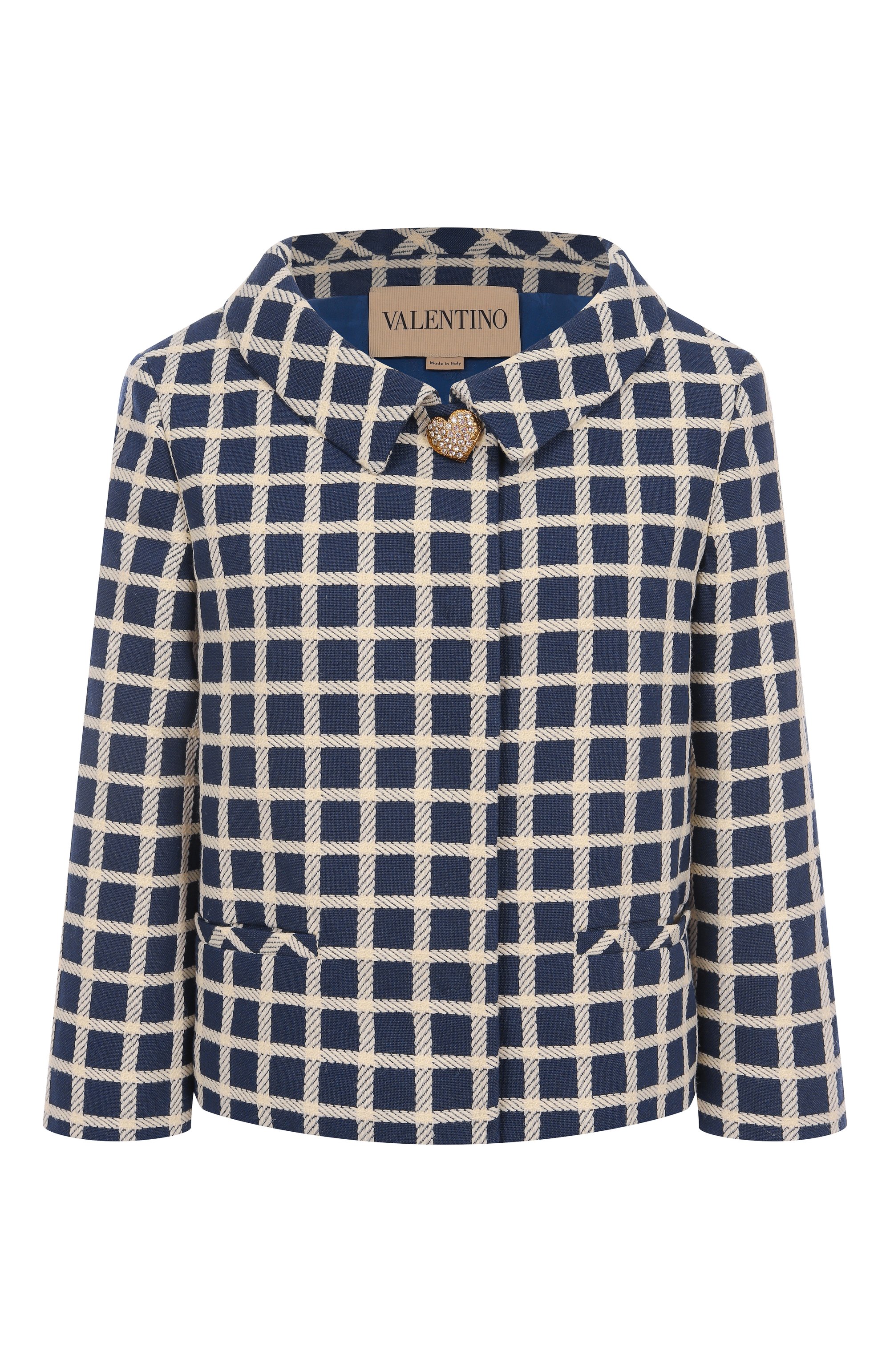 Жакет из шерсти и хлопка VALENTINO, арт. 7B3CE3Y09G2, фото 1