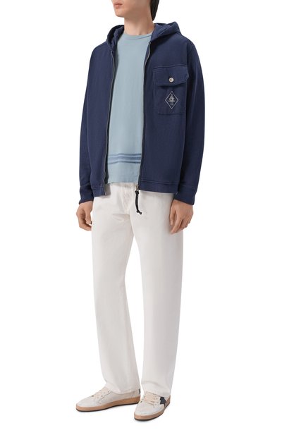 Мужской хлопковая толстовка C.P. COMPANY, арт. 20CMSS189A/110337G