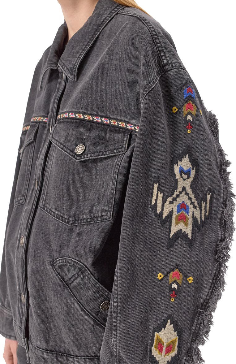 Джинсовая куртка ISABEL MARANT ETOILE, арт. 25PVE0430FA/C1H02E, фото 5