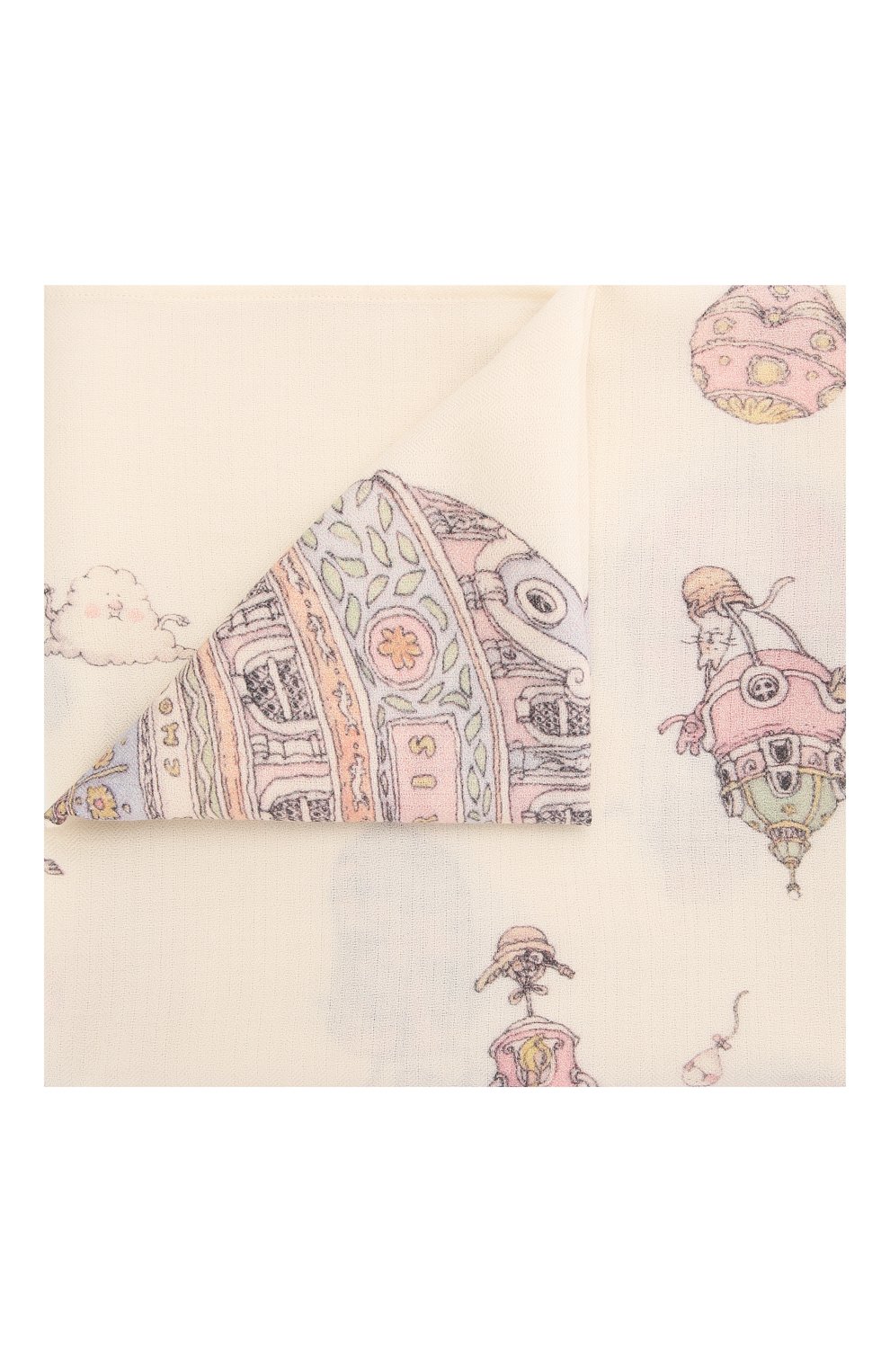 Одеяло из кашемира и шерсти ATELIER CHOUX, арт. CASHMERE BLANKET-H0T AIR BALL00N, фото 1