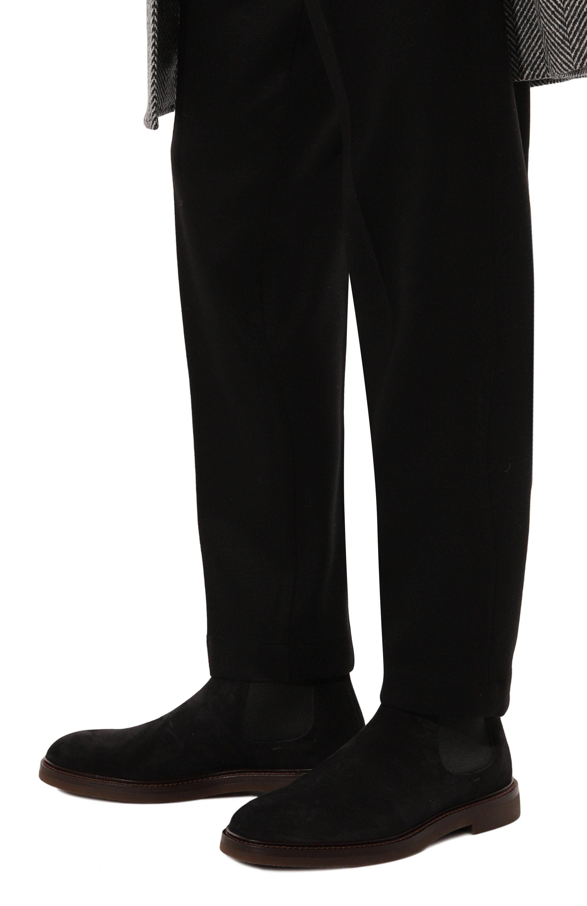 Замшевые челси BRUNELLO CUCINELLI, арт. MZUPEAE818, фото 3