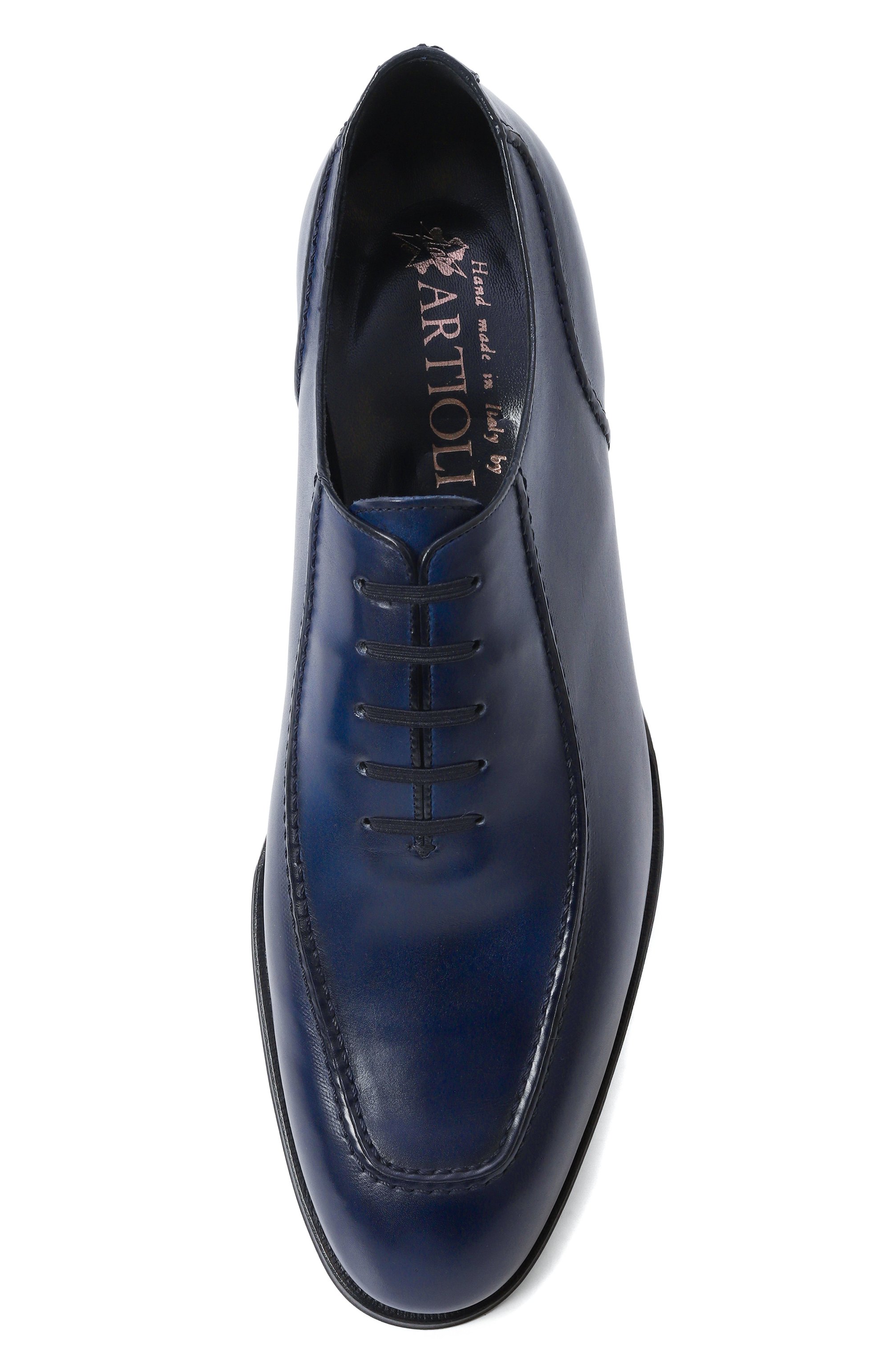 Кожаные оксфорды ARTIOLI, арт. 06S794/BIS/BUFFERED CALF, фото 6