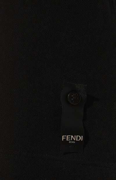 Хлопковое поло FENDI, арт. FY0985/AA0N/F18KP, фото 5