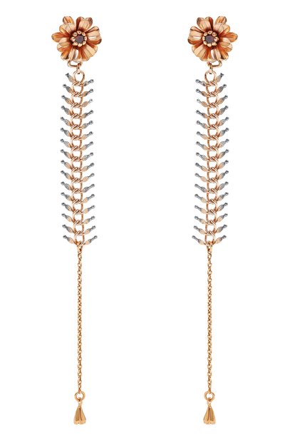 Серьги цветок папоротника MIDGARD PARIS, арт. 5616, фото 1