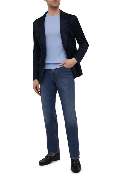 Джемпер из хлопка и шелка IL BORGO CASHMERE, арт. 55-821G0, фото 2