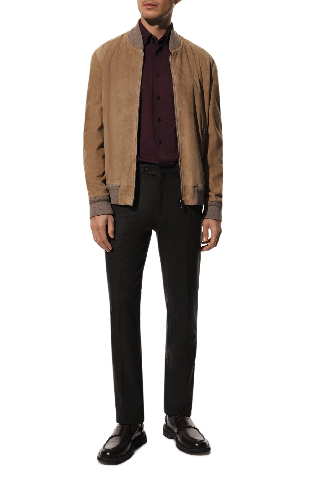 Хлопковая рубашка ZILLI, арт. MFY-84030-G14832/0003, фото 2