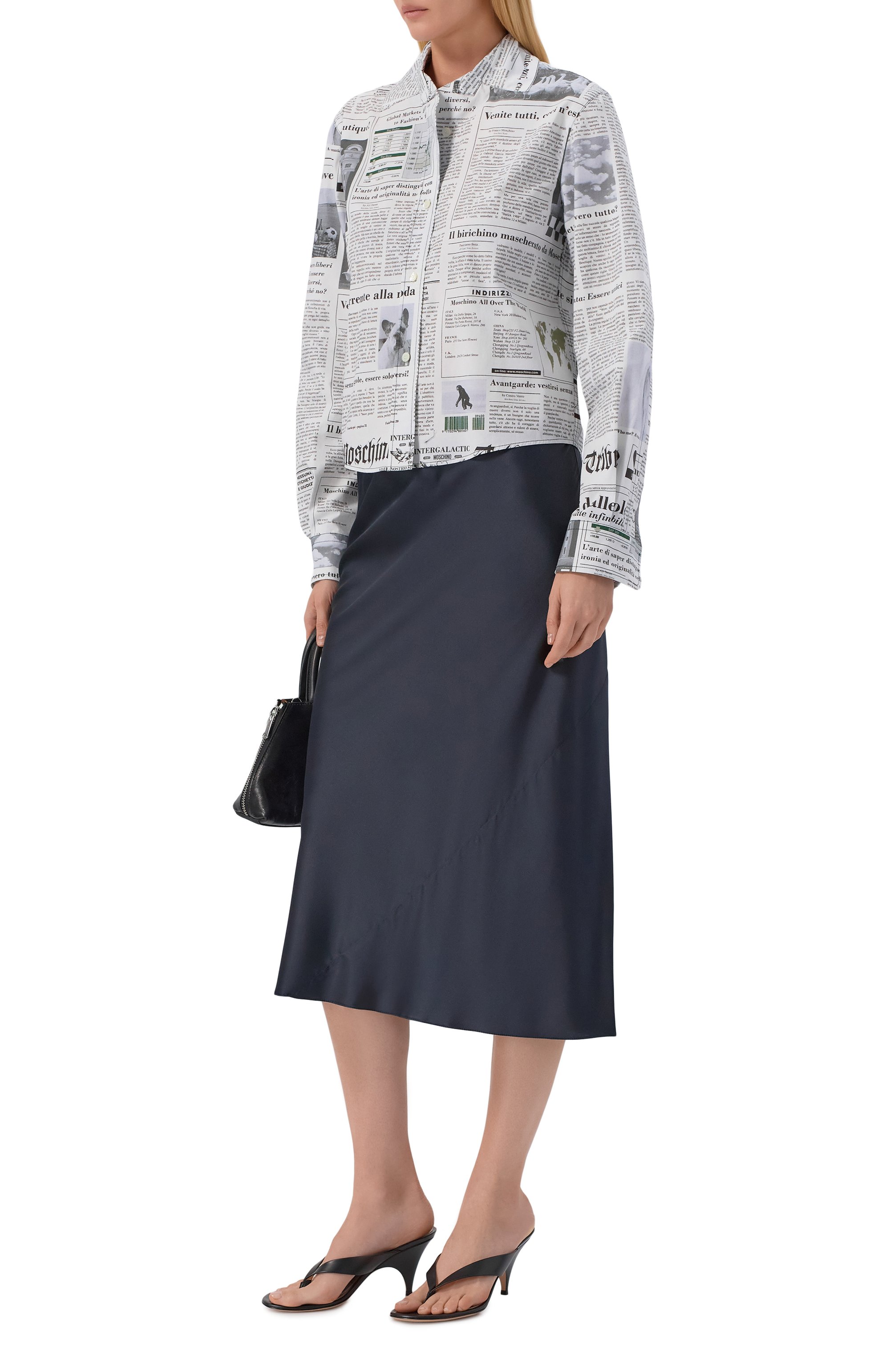 Хлопковая рубашка MOSCHINO, арт. A0206/0451, фото 2