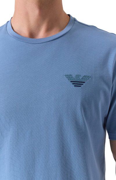 Хлопковая футболка EMPORIO ARMANI, арт. EM000574/AF12334, фото 5