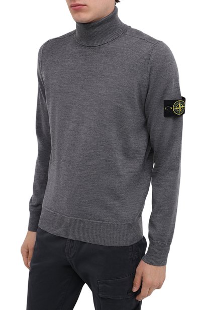 Шерстяная водолазка STONE ISLAND, арт. 7315528C4, фото 3