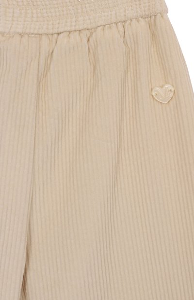 Вельветовые брюки MONNALISA, арт. 37F402, фото 3