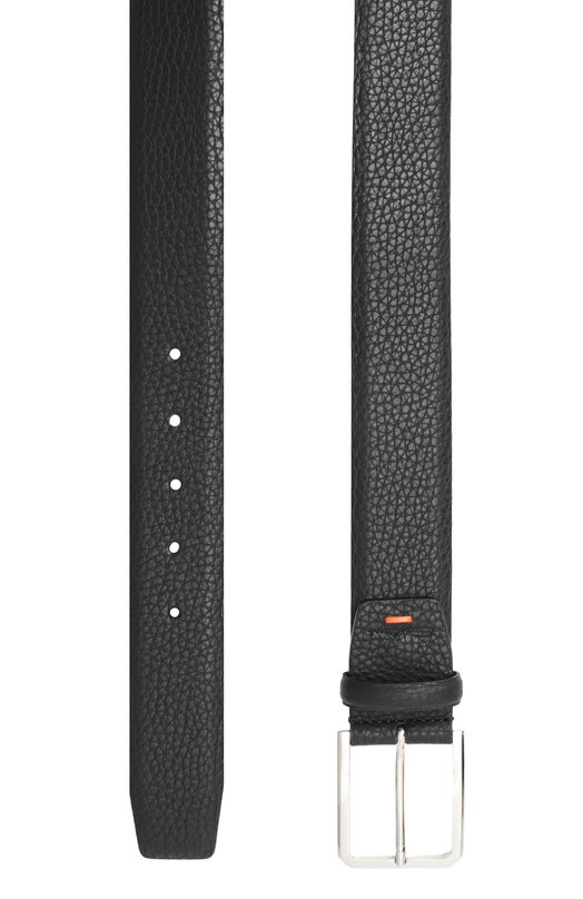 Кожаный ремень Santoni CM40VC003C07EMIA Чёрный  CM40VC003C07EMIA Фото 3