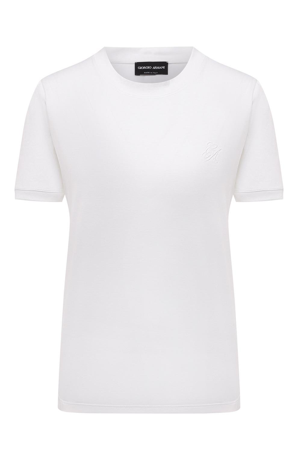 Хлопковая футболка GIORGIO ARMANI, арт. 3KAM56/AJVIZ, фото 1