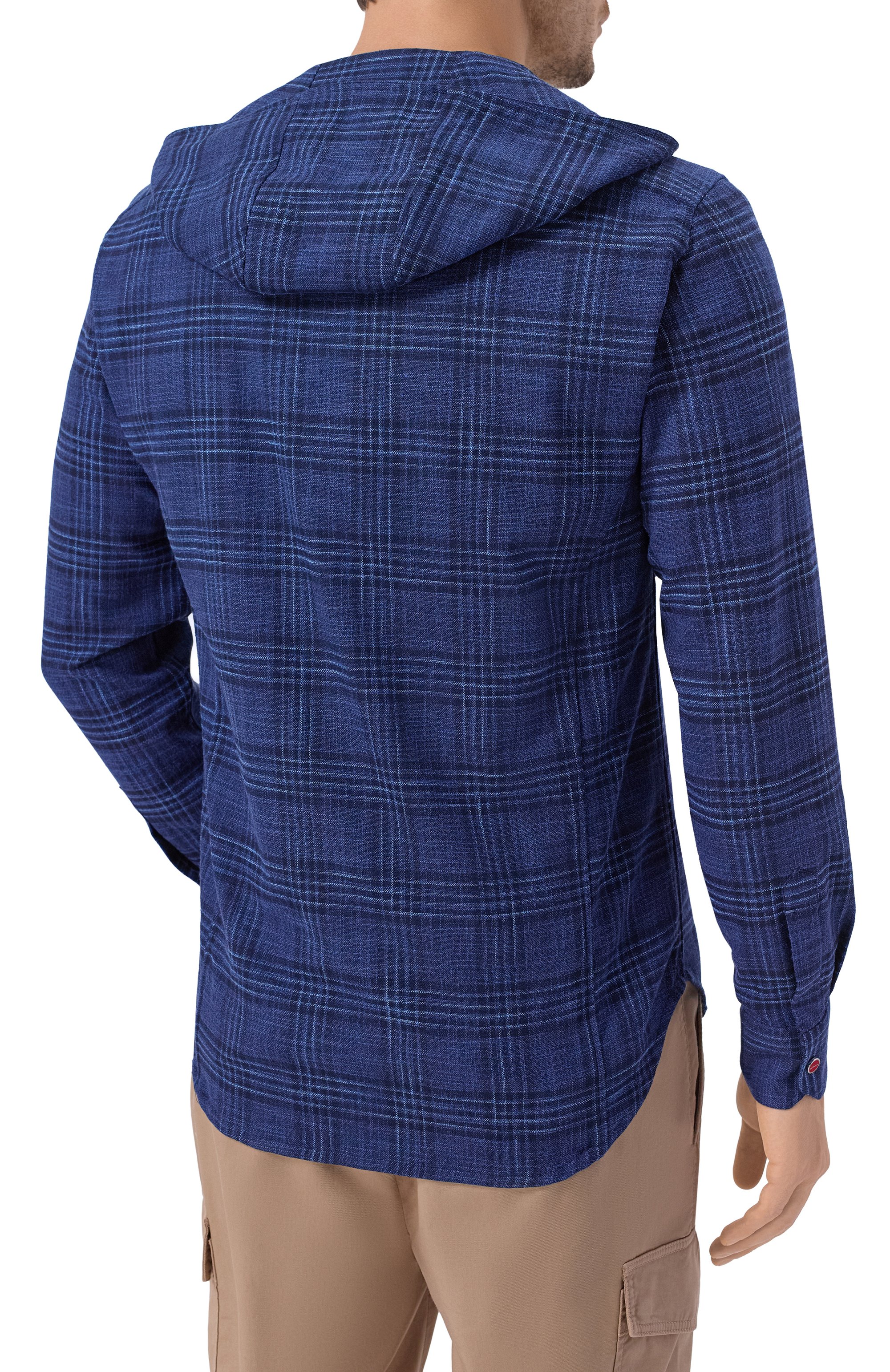 Рубашка из шерсти и шелка KITON, арт. UMCMARK0617E19, фото 4