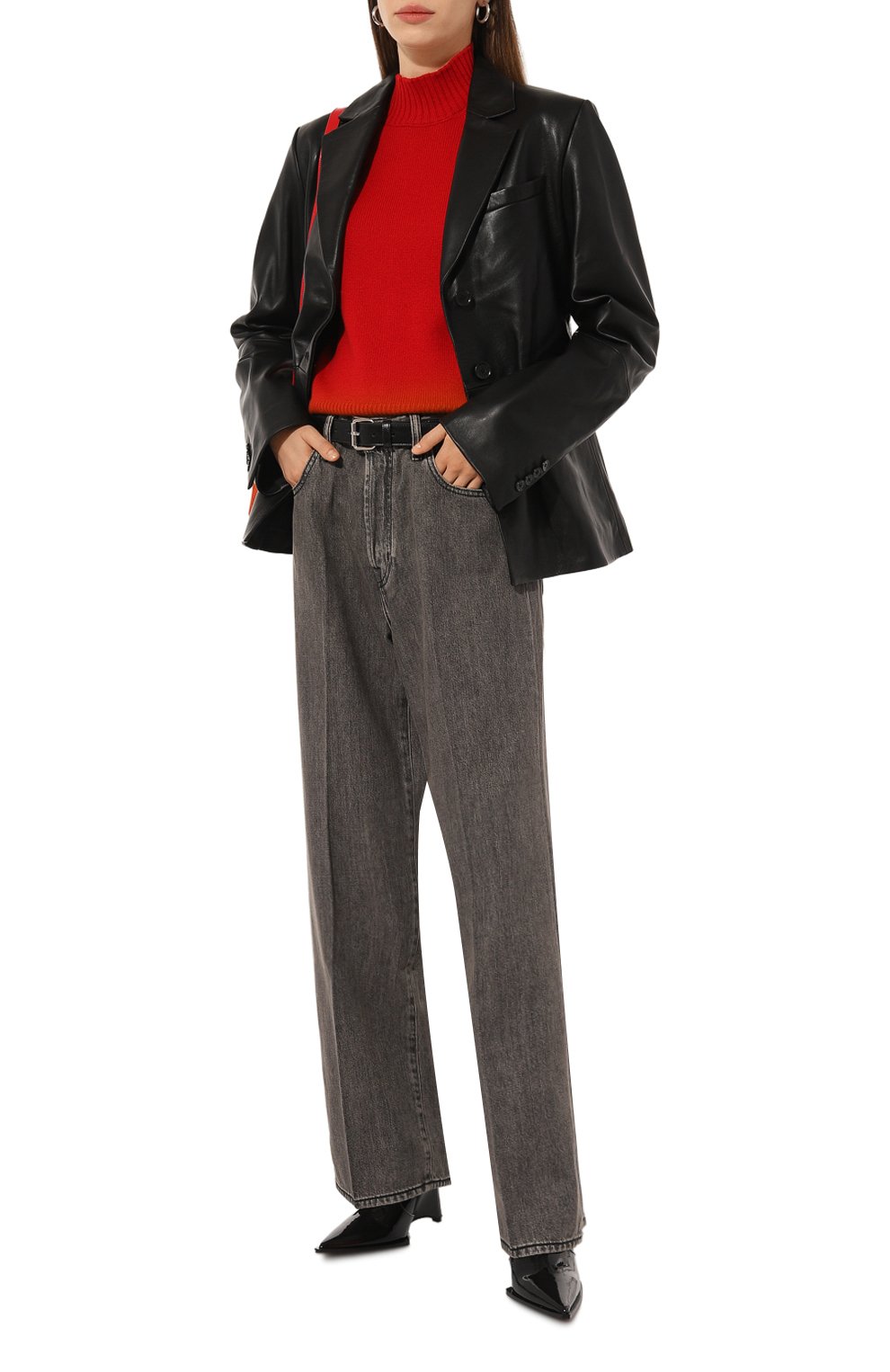 Лакированные ботильоны lady MATTIA CAPEZZANI черного цвета по цене 59950 руб., арт. W440/VERNICE, фото 2 Лакированные ботильоны lady MATTIA CAPEZZANI, арт. W440/VERNICE, фото 2