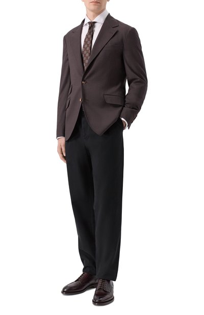 Шерстяной пиджак BRUNELLO CUCINELLI, арт. MB423LDWH_1, фото 2