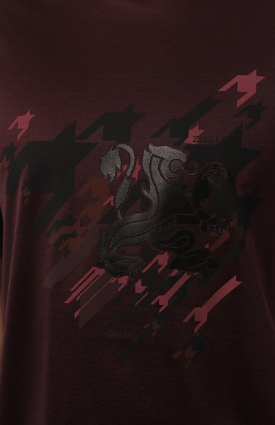 Хлопковая футболка ZILLI, арт. TSR001M0110VPP000, фото 5