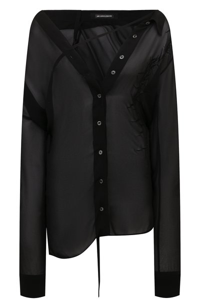 Женская шелковая блузка ANN DEMEULEMEESTER, арт. 2402-W-SH09-R-FA132-099