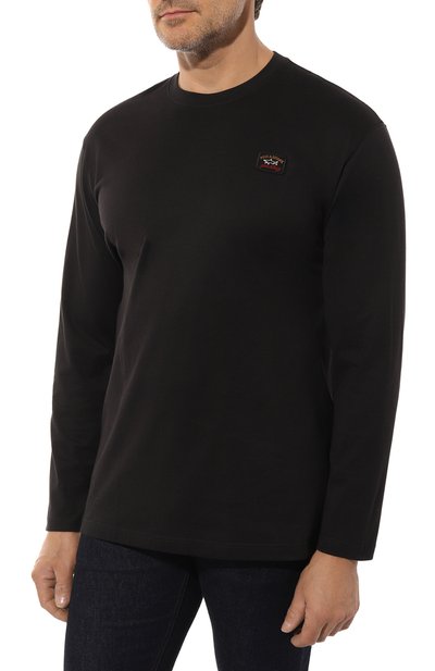 Хлопковый лонгслив PAUL&SHARK, арт. C0P1097, фото 3