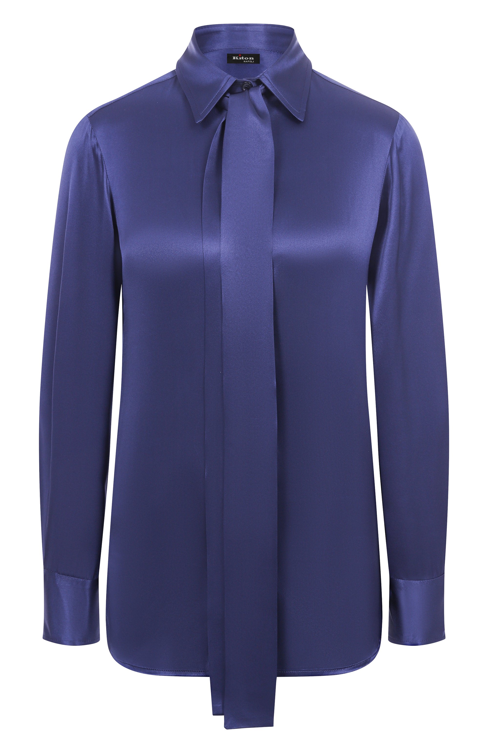 Атласная блузка KITON, арт. D48407, фото 1