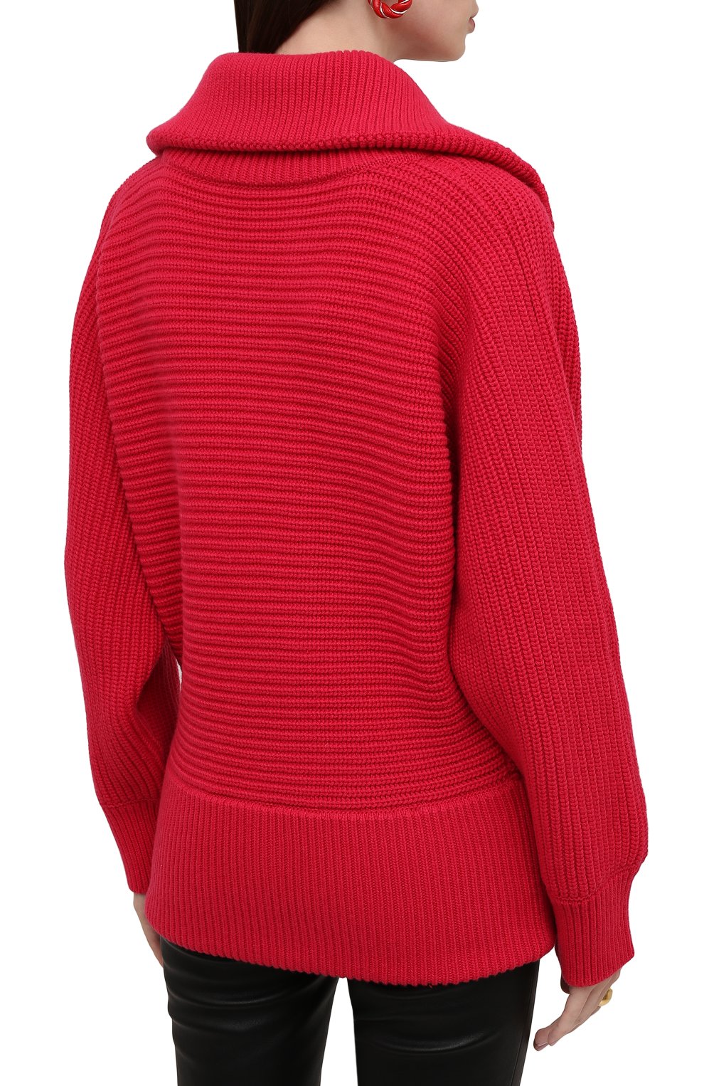 Шерстяной свитер KENZO, арт. FB62WPU483RD, фото 4