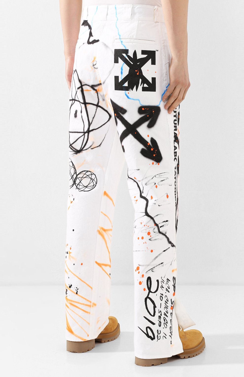 Джинсы OFF-WHITE, арт. 0MYA075S20D050510188, фото 4