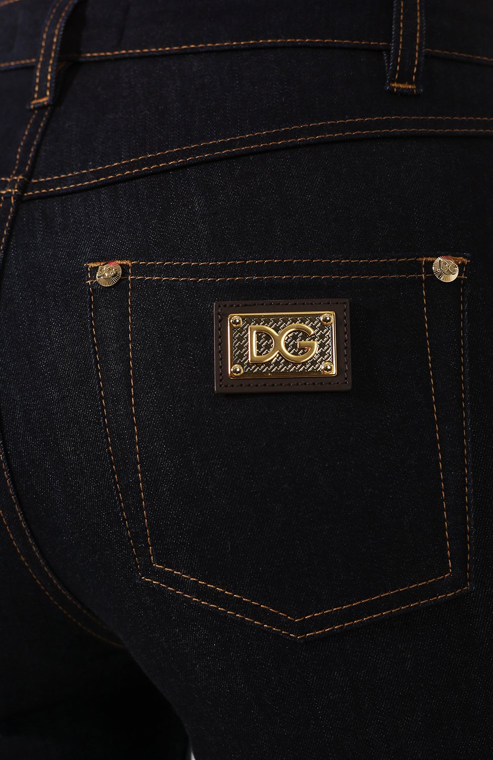 Джинсы DOLCE & GABBANA синего цвета по цене 77850 руб., арт. FTAH6D/G899N, фото 5 Джинсы DOLCE & GABBANA, арт. FTAH6D/G899N, фото 5