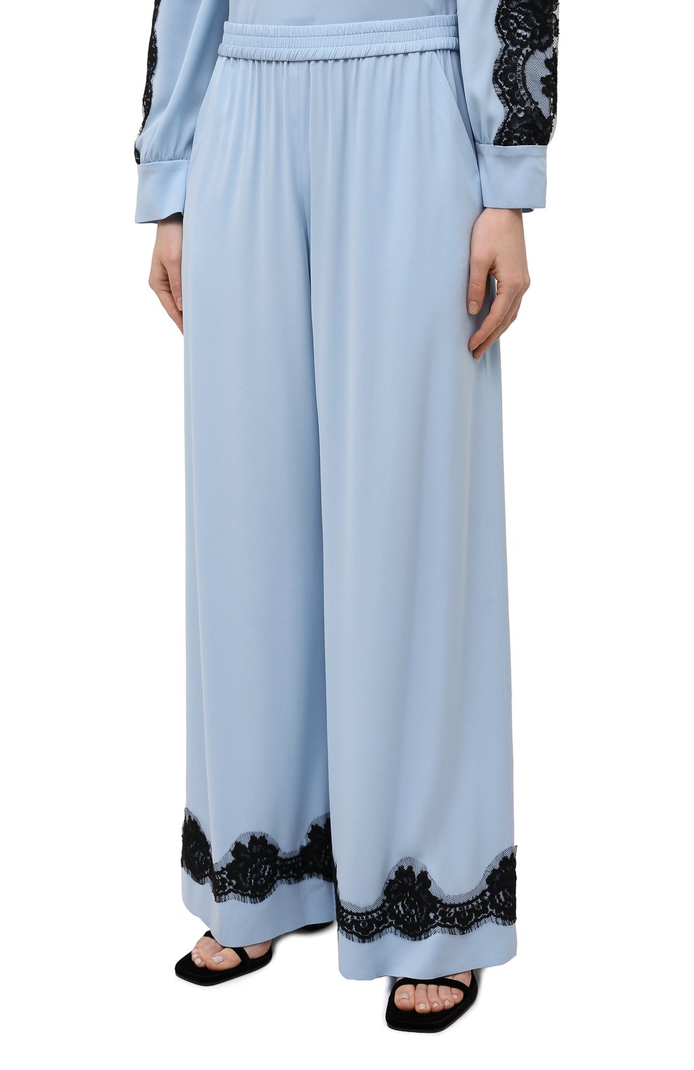 Шелковые брюки DOLCE & GABBANA, арт. FTBX6T/FUABF, фото 3