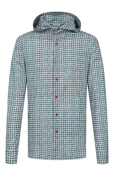 Мужская хлопковая рубашка KITON, арт. UMCMARH08909