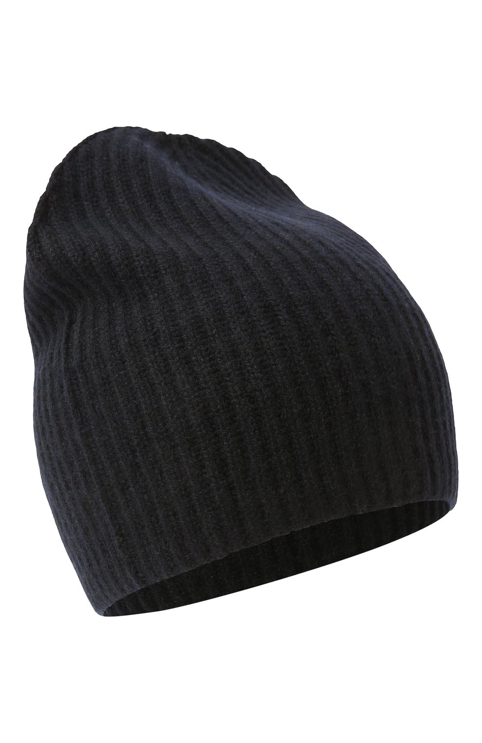 Кашемировая шапка ALLUDE темно-синего цвета по цене 10400 руб., арт. 225/30026, фото 1 Кашемировая шапка ALLUDE, арт. 225/30026, фото 1