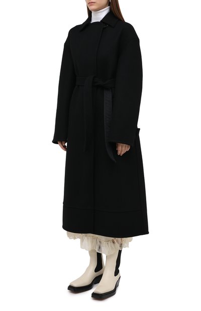Шерстяное пальто JIL SANDER, арт. JSWR475114-WR200500C, фото 3