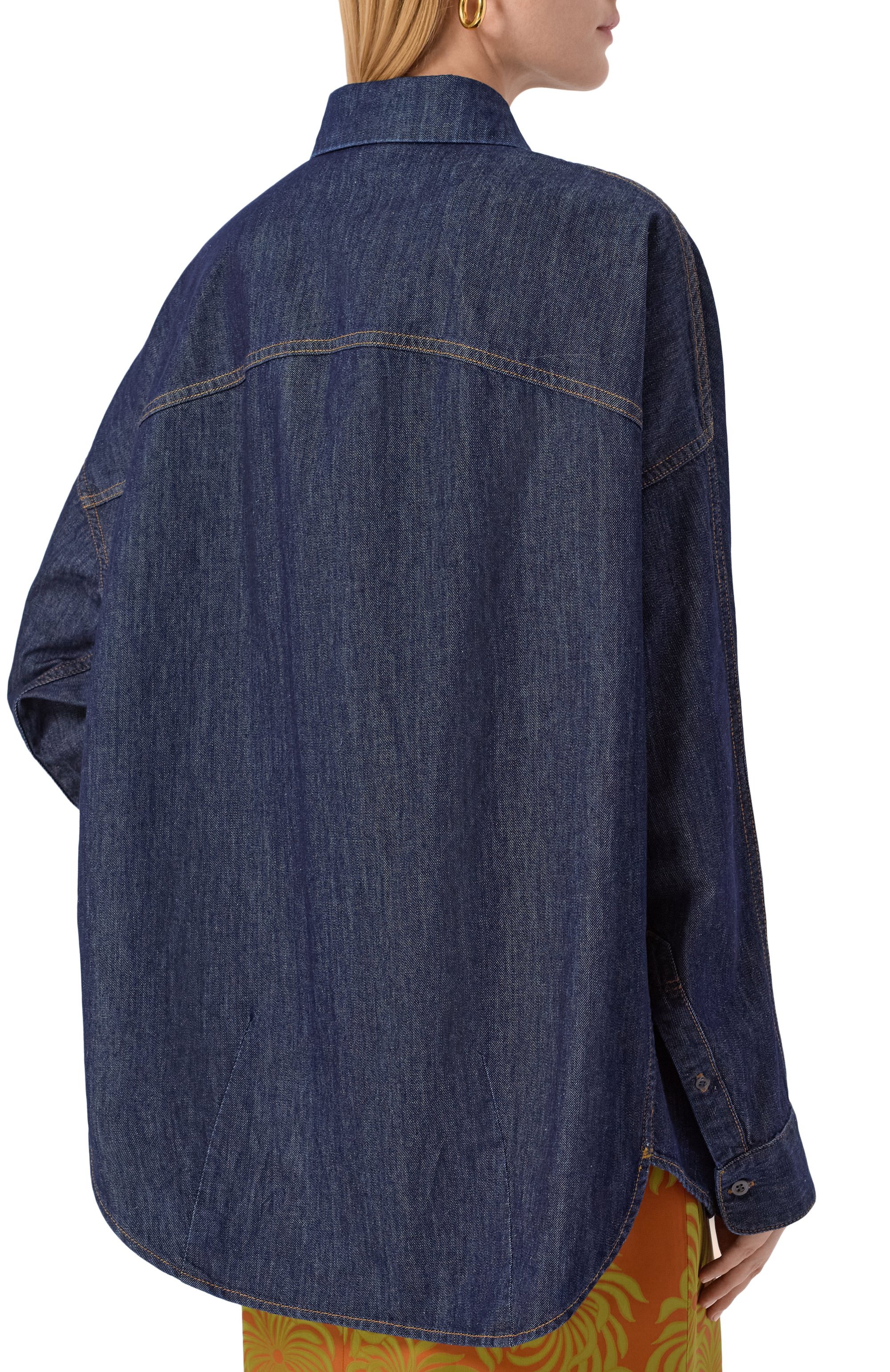 Джинсовая рубашка DRIES VAN NOTEN, арт. 010729-2382-507, фото 4