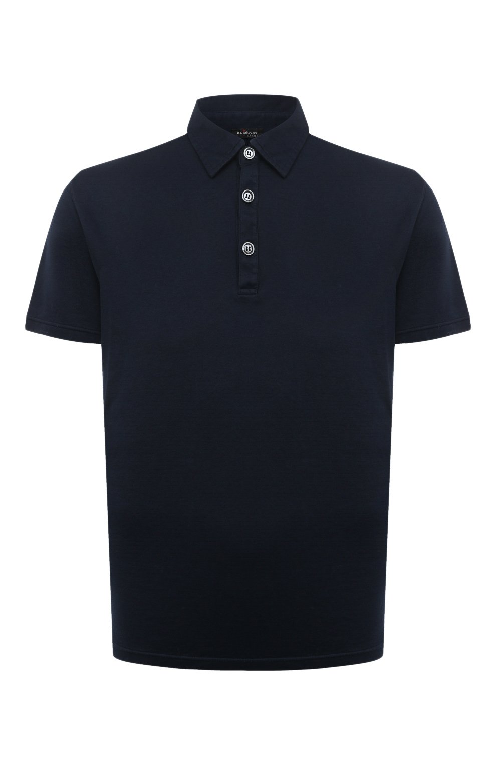 Поло из хлопка и кашемира KITON, арт. UMK0312, фото 1
