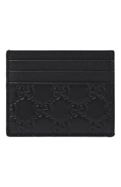 Мужской кожаный футляр для кредитных карт GUCCI, арт. 850187/AAFDV