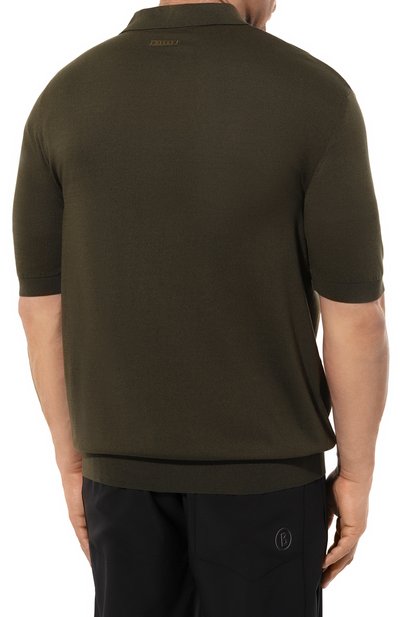 Поло из шелка и хлопка ZILLI, арт. KZP002M0145VVC000_1, фото 4