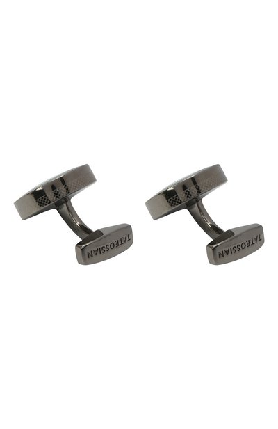 Запонки с бриллиантами TATEOSSIAN темно-серого цвета по цене 241000 руб., арт. CL9261/M, фото 2 Запонки с бриллиантами TATEOSSIAN, арт. CL9261/M, фото 2