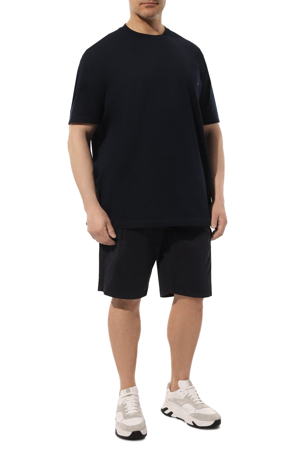 Хлопковые шорты BOSS ORANGE, арт. 50489100, фото 2