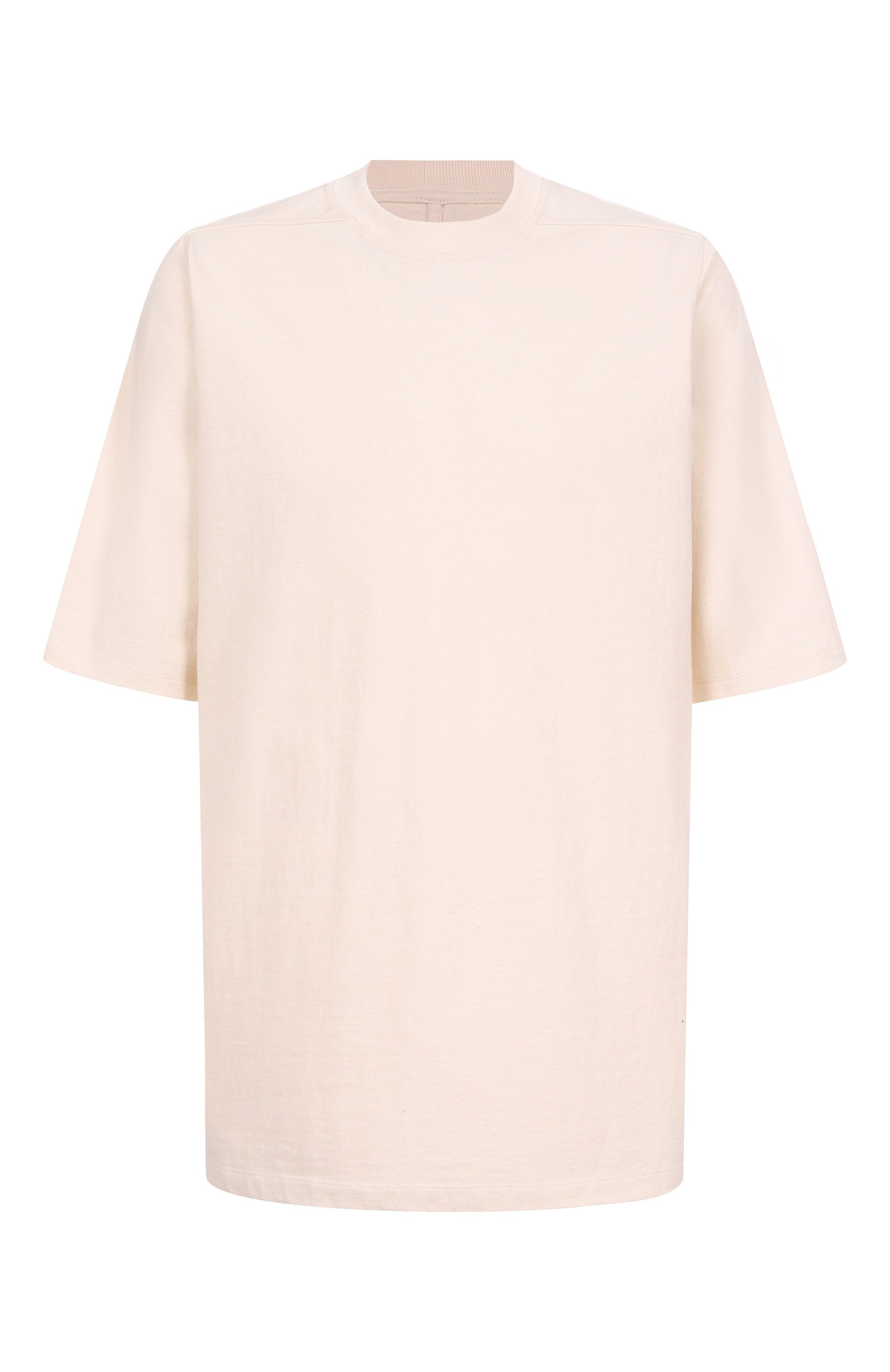 Хлопковая футболка RICK OWENS, арт. RU01E5249/BA, фото 1