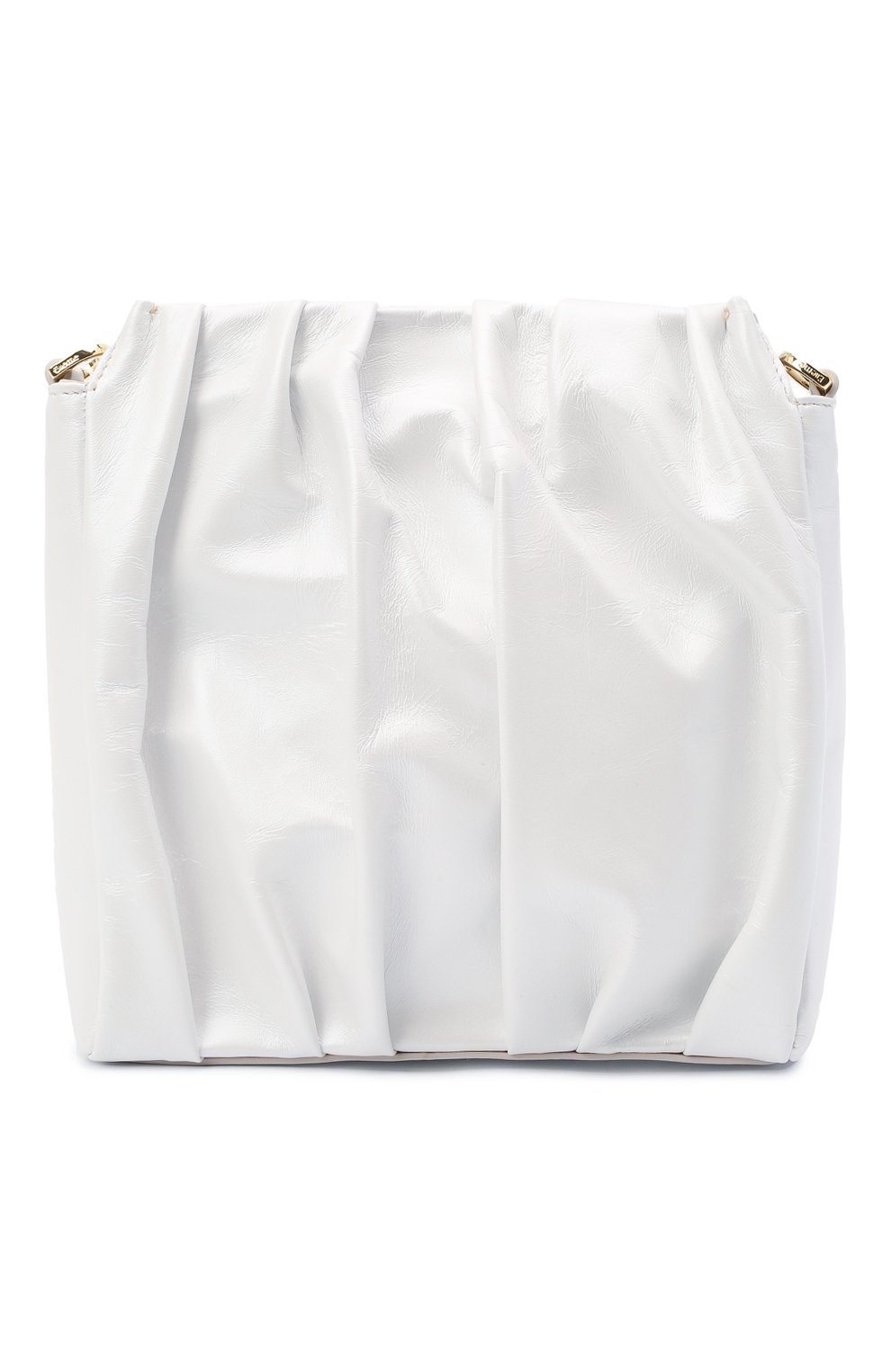 Сумка vague ELLEME белого цвета по цене 37150 руб., арт. SQUARE/VAGUE PEARL LEATHER, фото 1 Сумка vague ELLEME, арт. SQUARE/VAGUE PEARL LEATHER, фото 1