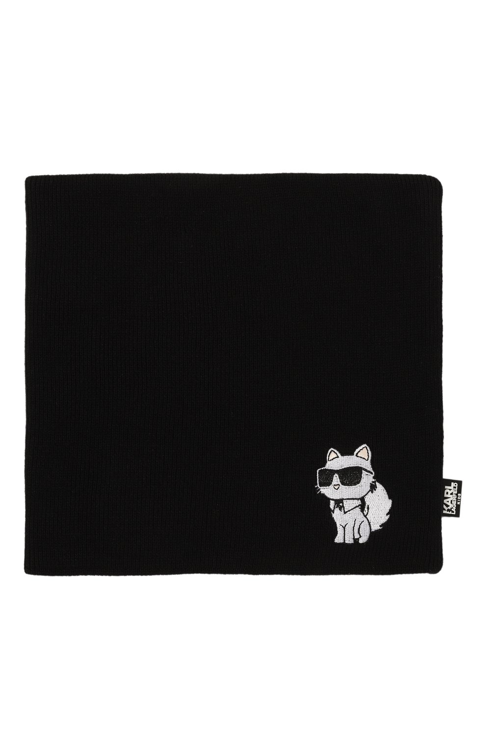 Комплект из шапки и шарфа-снуда KARL LAGERFELD KIDS, арт. Z30326, фото 4