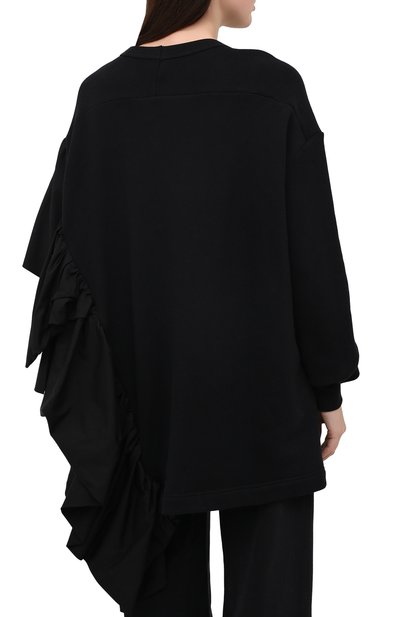 Хлопковый пуловер YOHJI YAMAMOTO, арт. FB-B51-803, фото 4