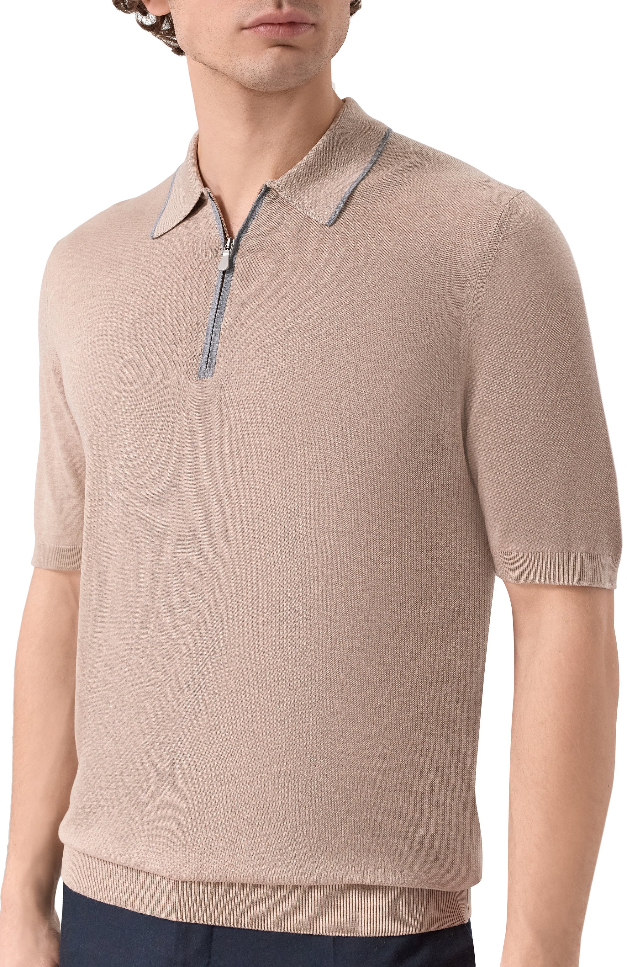 Шелковое поло GRAN SASSO, арт. 43166/23506, фото 5