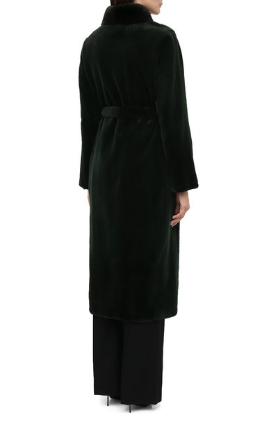 Шуба из меха норки YVES SALOMON, арт. 7WYM75720VLVR/F0UGERES, фото 4