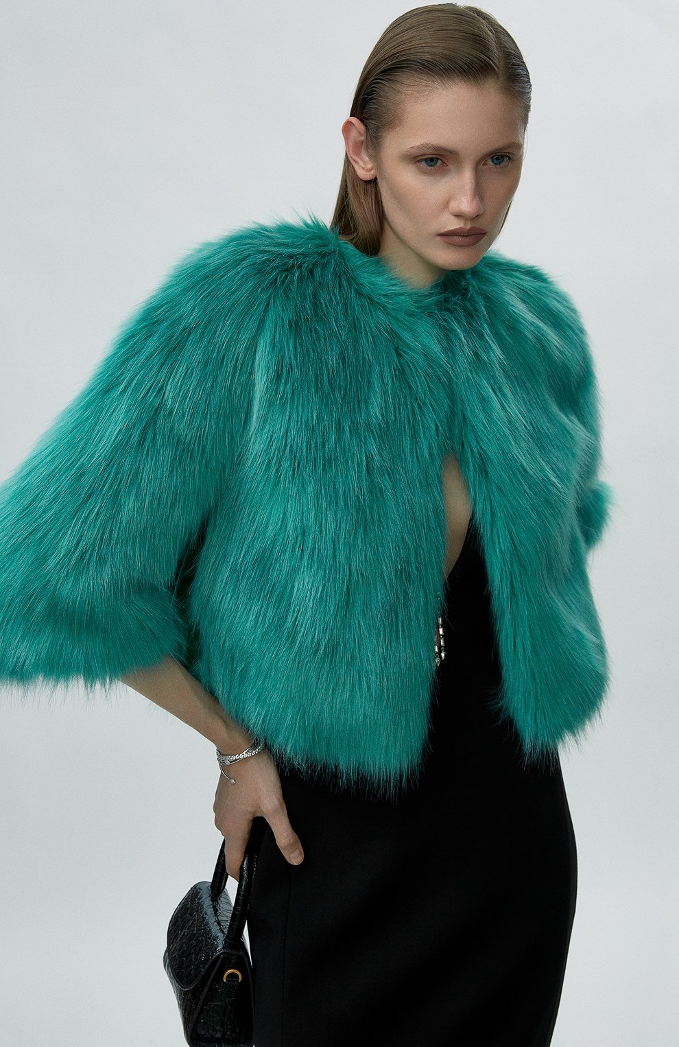 Сумка mini  BY FAR, арт. 21FWMINABLCCESMA, фото 9