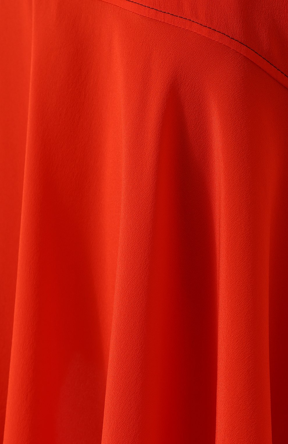 Однотонная шелковая юбка-миди асимметричного кроя  SONIA RYKIEL, арт. 19405216-47, фото 5