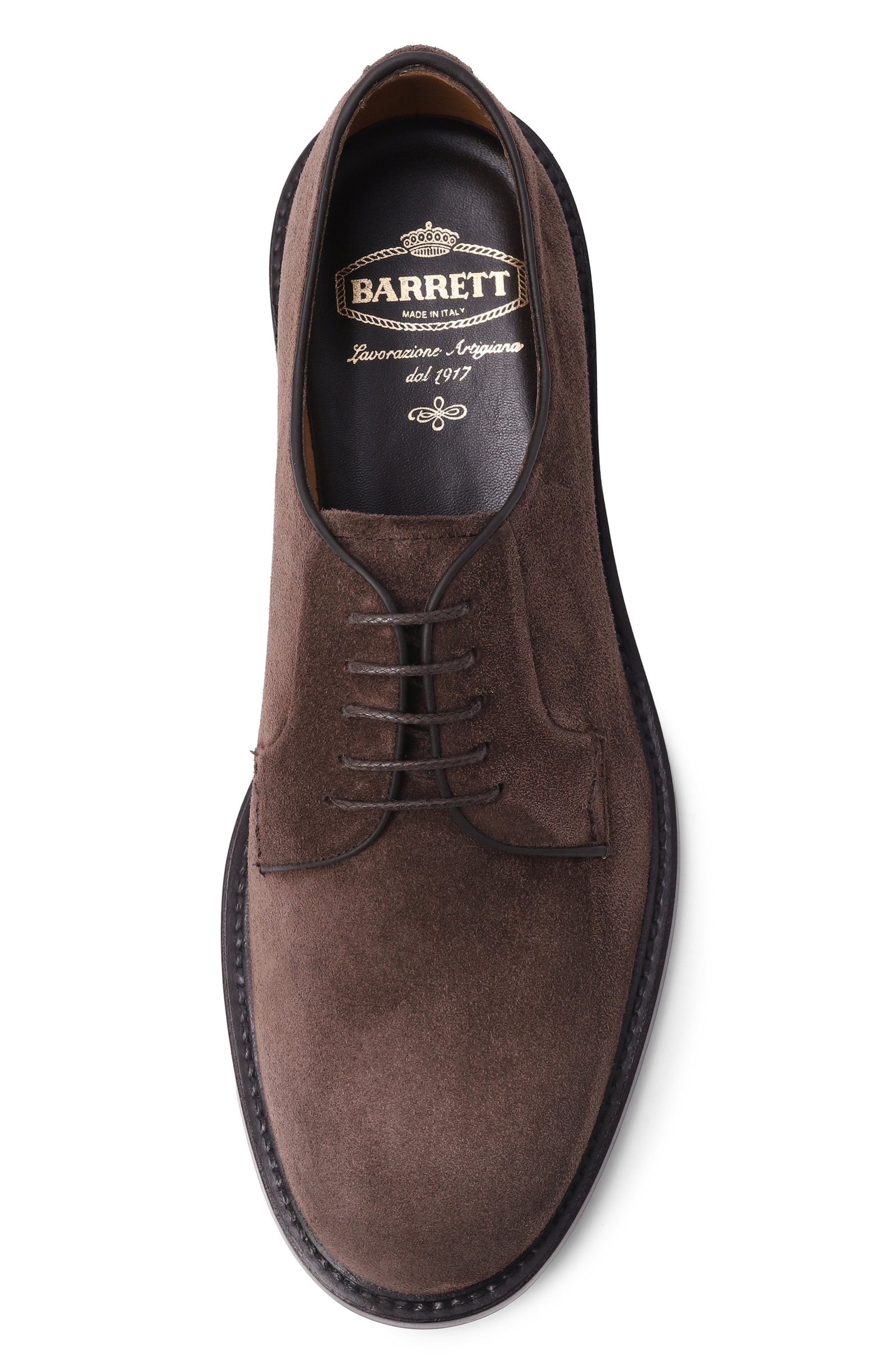 Замшевые дерби BARRETT, арт. 251U074.6/LIGHT CASHEMERE, фото 5