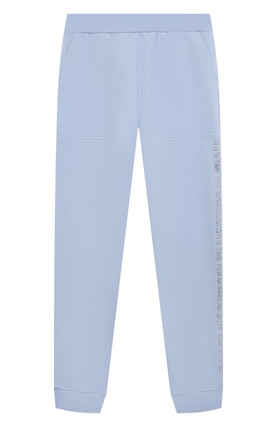 Хлопковые джоггеры MONNALISA, арт. 17C403