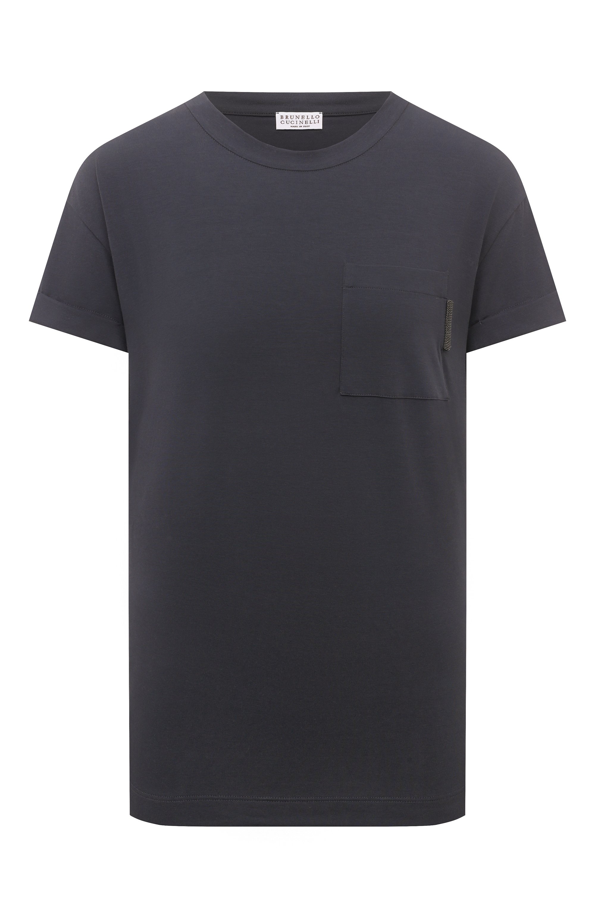 Хлопковая футболка BRUNELLO CUCINELLI, �арт. M0T18BB300, фото 1