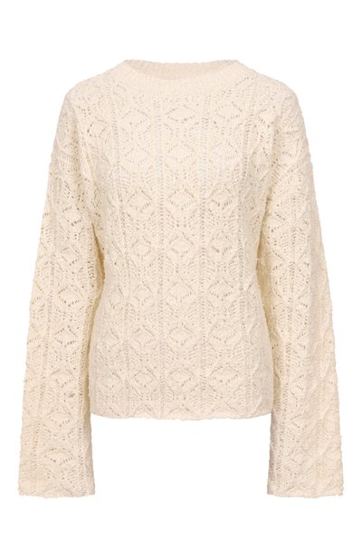 Свитер из хлопка и шелка LOULOU DE SAISON, арт. NIA, фото 1